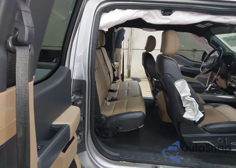 2021 Ford F-150 Lariat из США, поврежденный, VIN 1FTFX1E88MFA40677